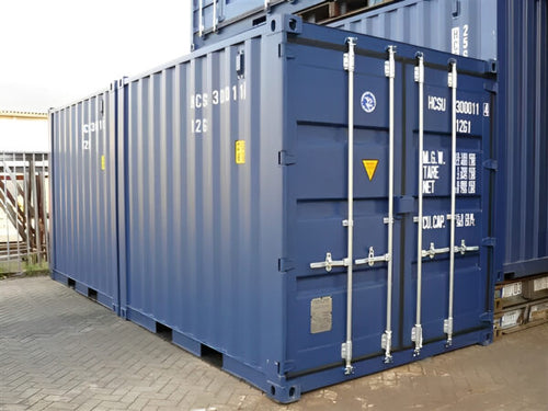10Ft X 8Ft Versandbehälter (eine Reise) – Blau