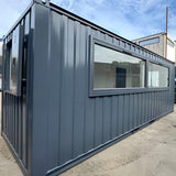 21ft x 8ft Custom Cabin Office / Canteen | Picture Windows | Portable Building