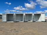 40FT High Cube Storage Shipping Container Conex w/4 Offene Seitentür 9,5′ groß