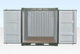 8Ft x 10Ft One Trip Versandcontainer (Grün)