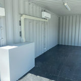 Modifiziertes 20FT Containerbüro mit Glastür & AC