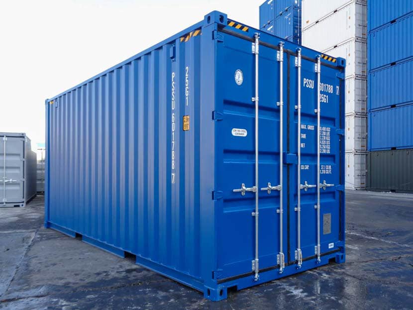20 Fuß HC-Container mit Doppeltüren