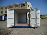 20-Fuß-Versandcontainer mit seitlicher Öffnung – gebraucht